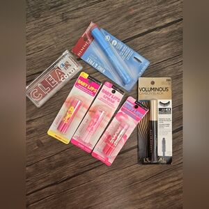 Mix Makeup maybelline baby/lip, cover eyesshadow,rimmel mascara ,L'Oréal mascara